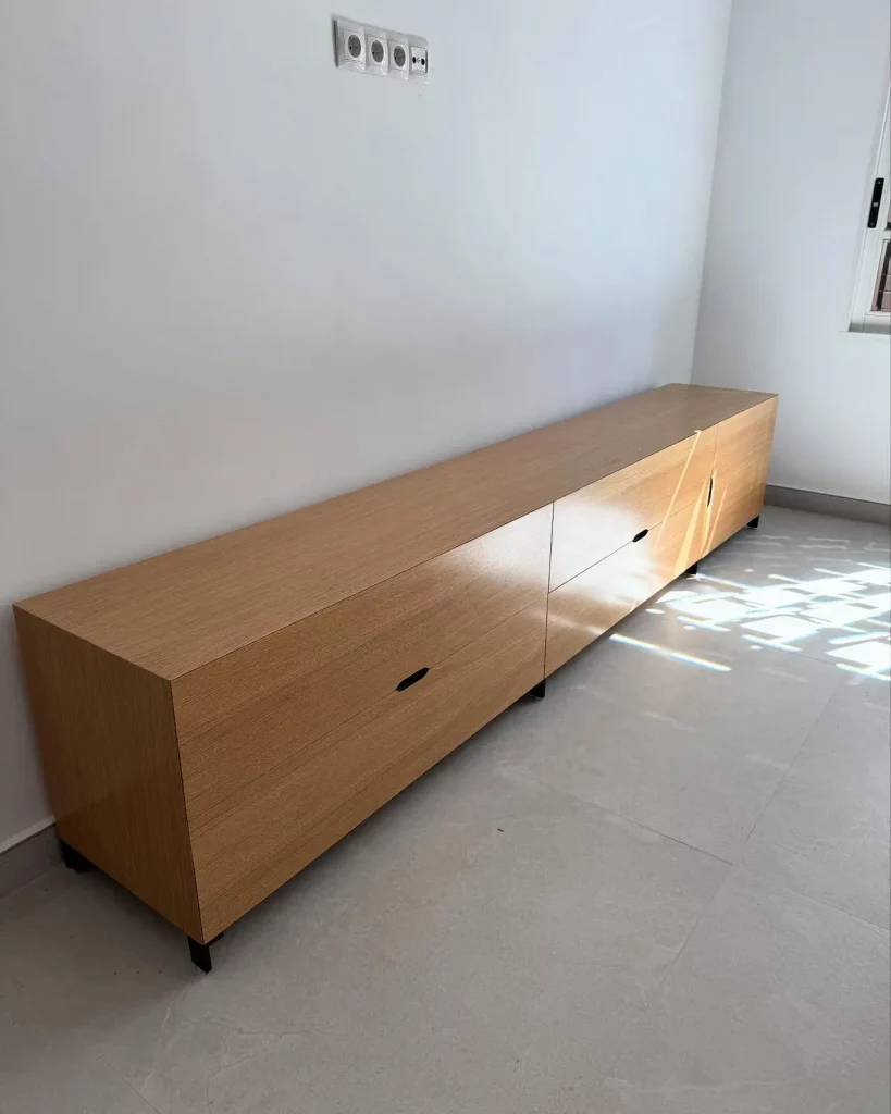 Salon moderno a medida dk muebles