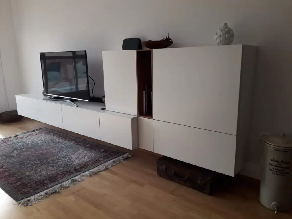 Salon moderno a medida dk muebles