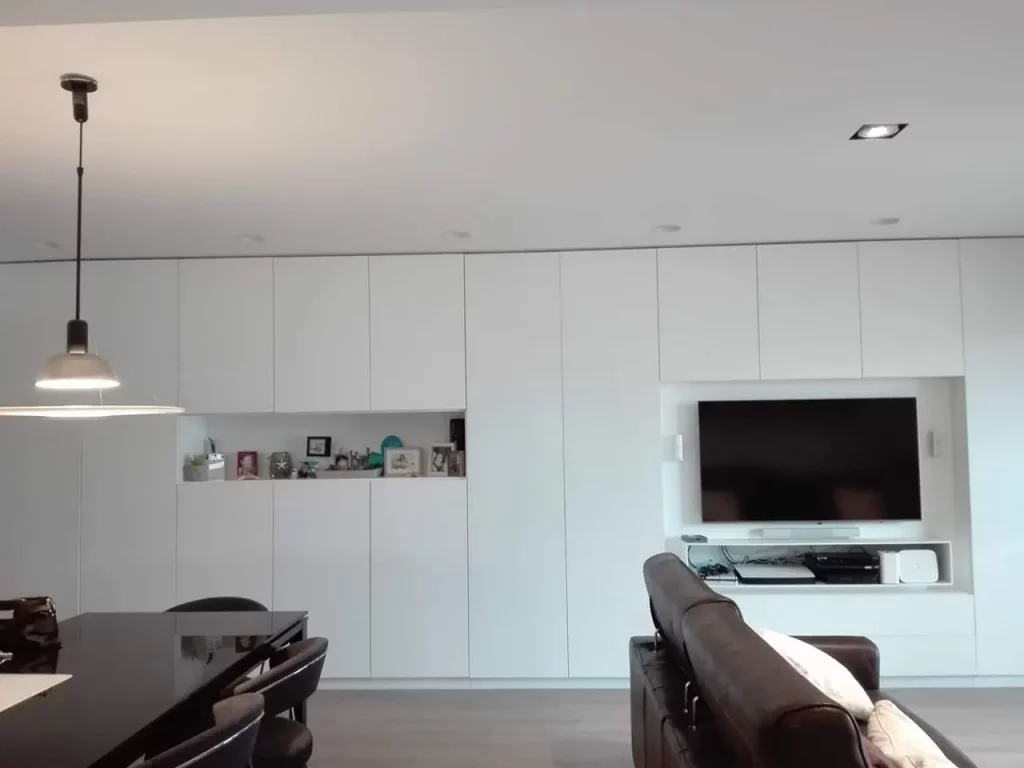 Salon moderno a medida dk muebles