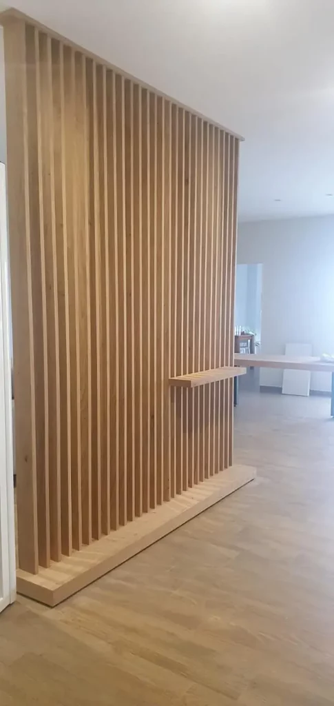 Separador ambientes a medida dk muebles