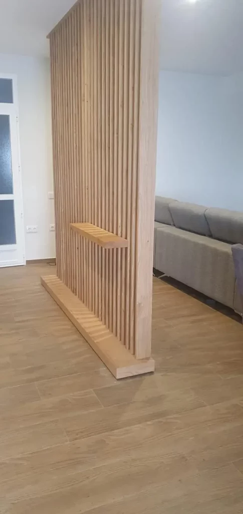 Separador ambientes a medida dk muebles