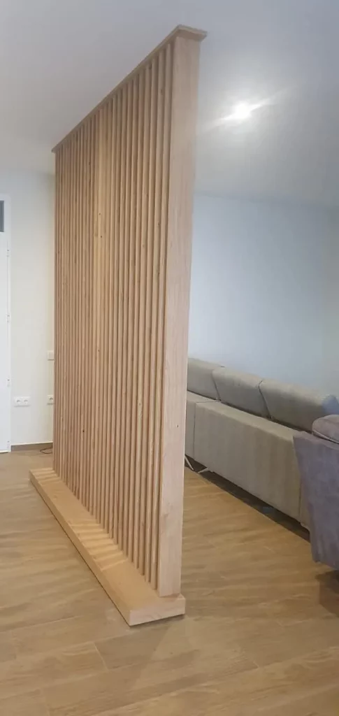 Separador ambientes a medida dk muebles